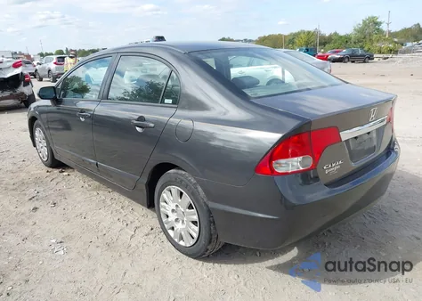 2009 Honda Civic Vp из США, поврежденный, VIN 2HGFA16329H524985